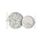 32 Count Yaffa Design Paper Plates Combo Set Elegant Disposable Dinnerware 10 In. + 8 In.